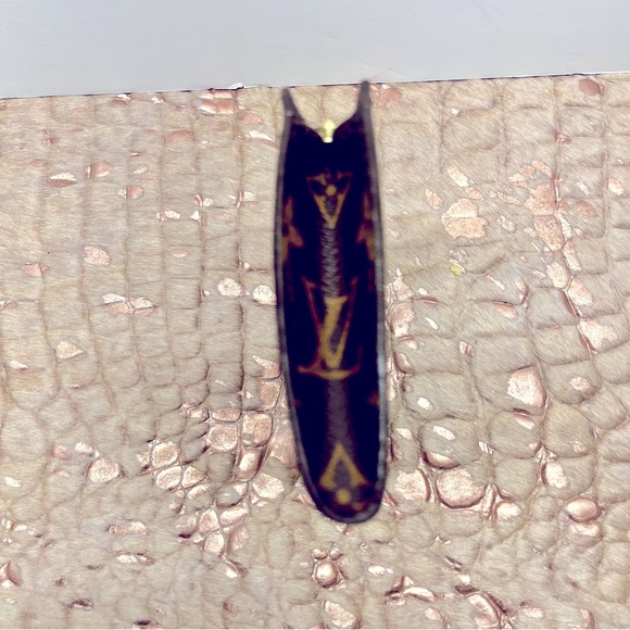 Auth Louis Vuitton monogram canvas accessory cosmetic bucket pouch pm clutch - Picture 3 of 10